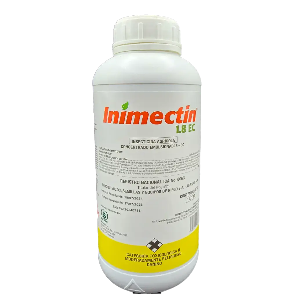 INIMECTIN 1 LITRO ABAMECTINA
