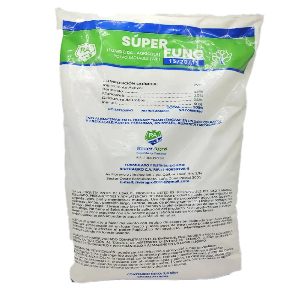 SUPERFUNG 3.8 KG FUNGICIDA