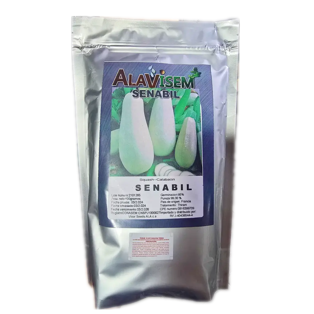 Calabacin blanco Senabil 500gr