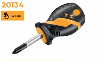 DESTORNILLADOR CORTO ESTRIA TOLSEN