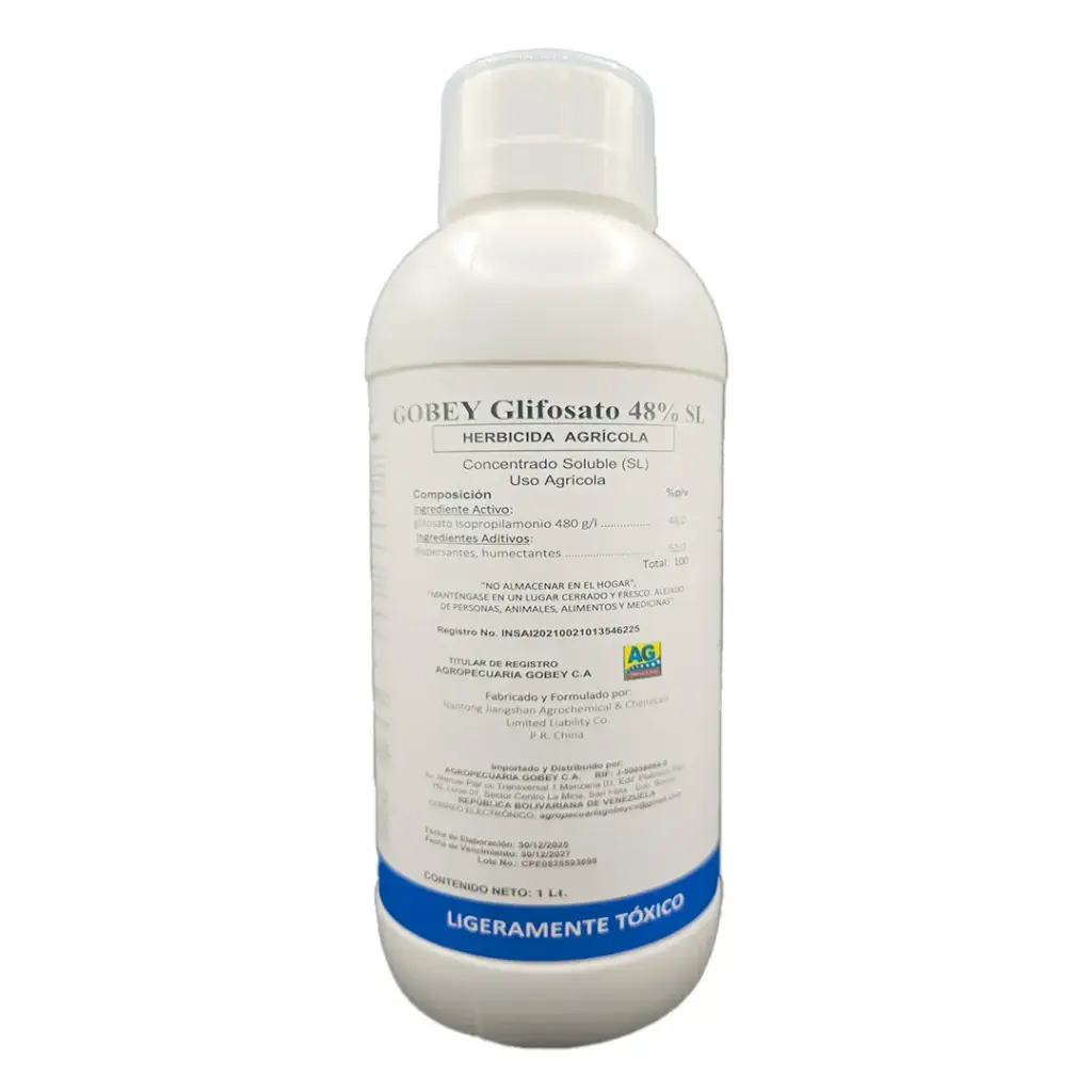 GLIFOSATO 1 LITRO GOBEY