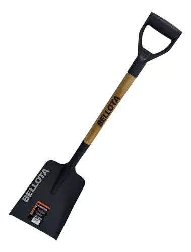 PALA CUADRADA BELLOTA CON MANGO MADERA