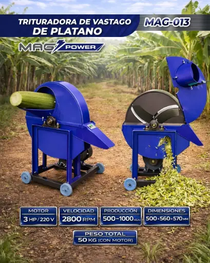 TRITURADORA VASTAGO MAG